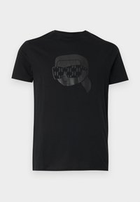 CREW NECK - Print T-shirt - black