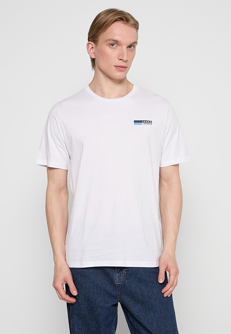 jack & jones T-shirt basic wit jack & jones T-shirt basic wit