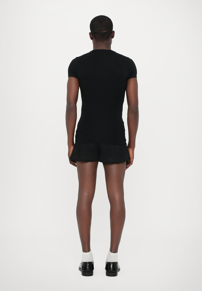 Ludovic de Saint Sernin SIMPLE SHORT SLEEVES STUD LOGO UNISEX - Print T-shirt - black