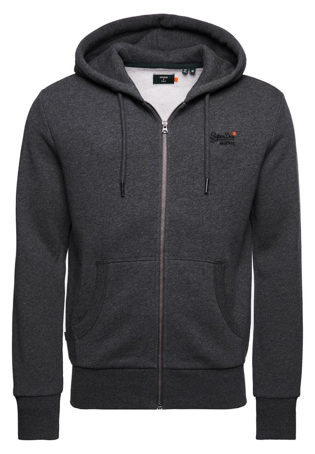 CLASSIC ZIPHOOD - Hoodie met rits - dark marl