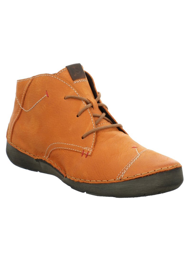 Damen Halbschuhe | Josef Seibel FERGEY 18 Sportlicher Schnürer orange - LX30428 Damen Halbschuhe | Josef Seibel FERGEY 18 Sportlicher Schnürer orange - LX30428