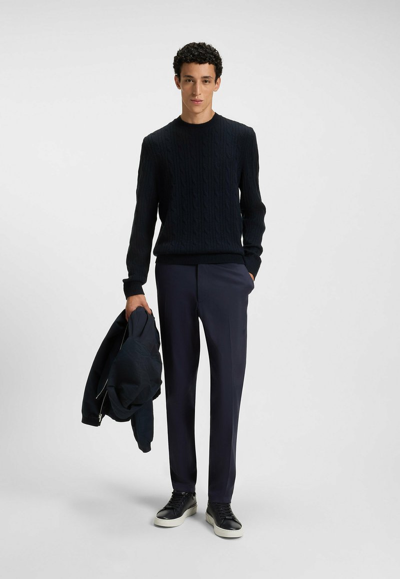 BOSS Strickpullover dark blue four/dunkelblau Zalando