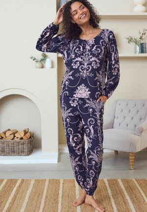 Laura Ashley, SET REGULAR FIT  - Pyjamas - navy pink