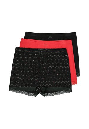 3 PACK HEART POLKA DOTS - Culotte - black