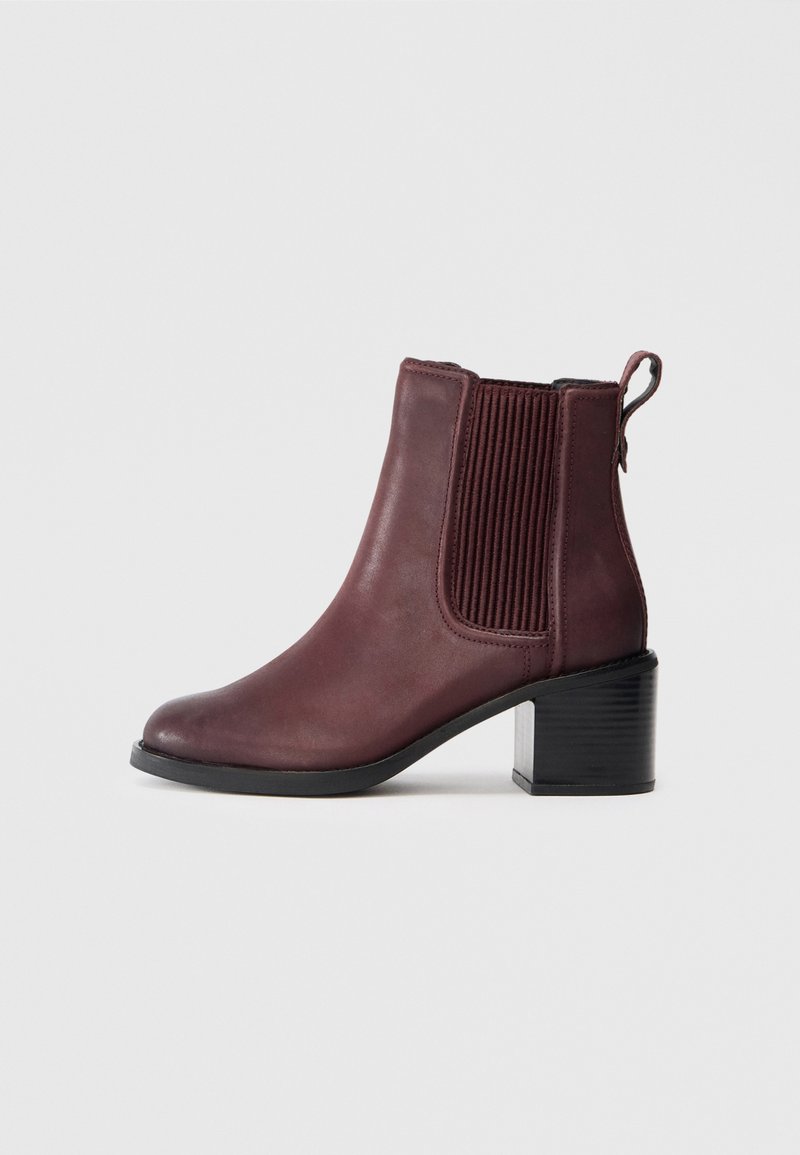 Clarks CHAMBERLY - Bottines - merlot/rouge foncé - ZALANDO.FR