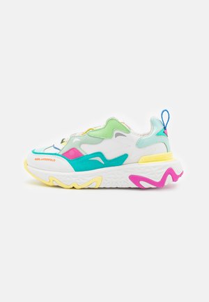 KARL LAGERFELD BLAZE STRIKE LACE MIX - Zapatillas - pearl mix