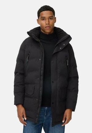 TEXXXACTIVE MIT ABNEHMBARER KAPUZE - Wintermantel - asphalt