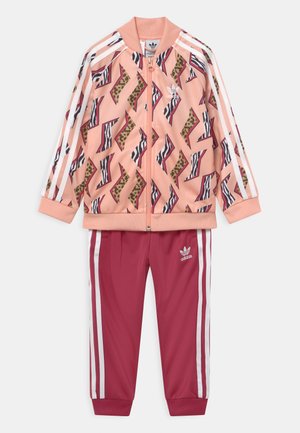 ANIMAL PRINT SUPERSTAR SET - Tracksuit - glow pink/multicolor/wild pink