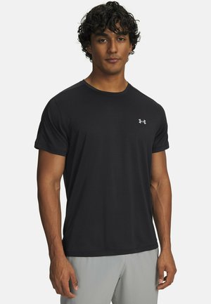 Under Armour, VELOCITI REFLECT - T-Shirt basic - black