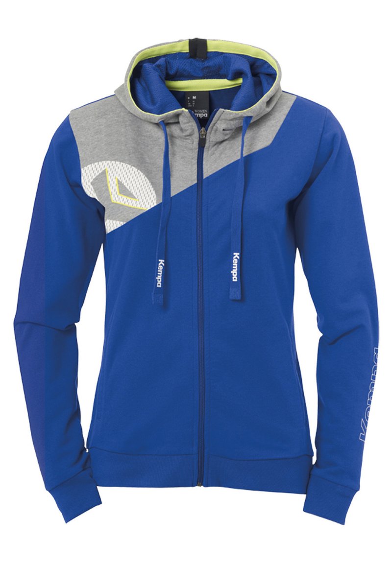 kempa Sweater met rits blauw