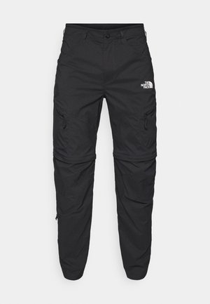 The North Face EXPLORATION TAPERED CONVERTIBLE  - Pantalons outdoor - black