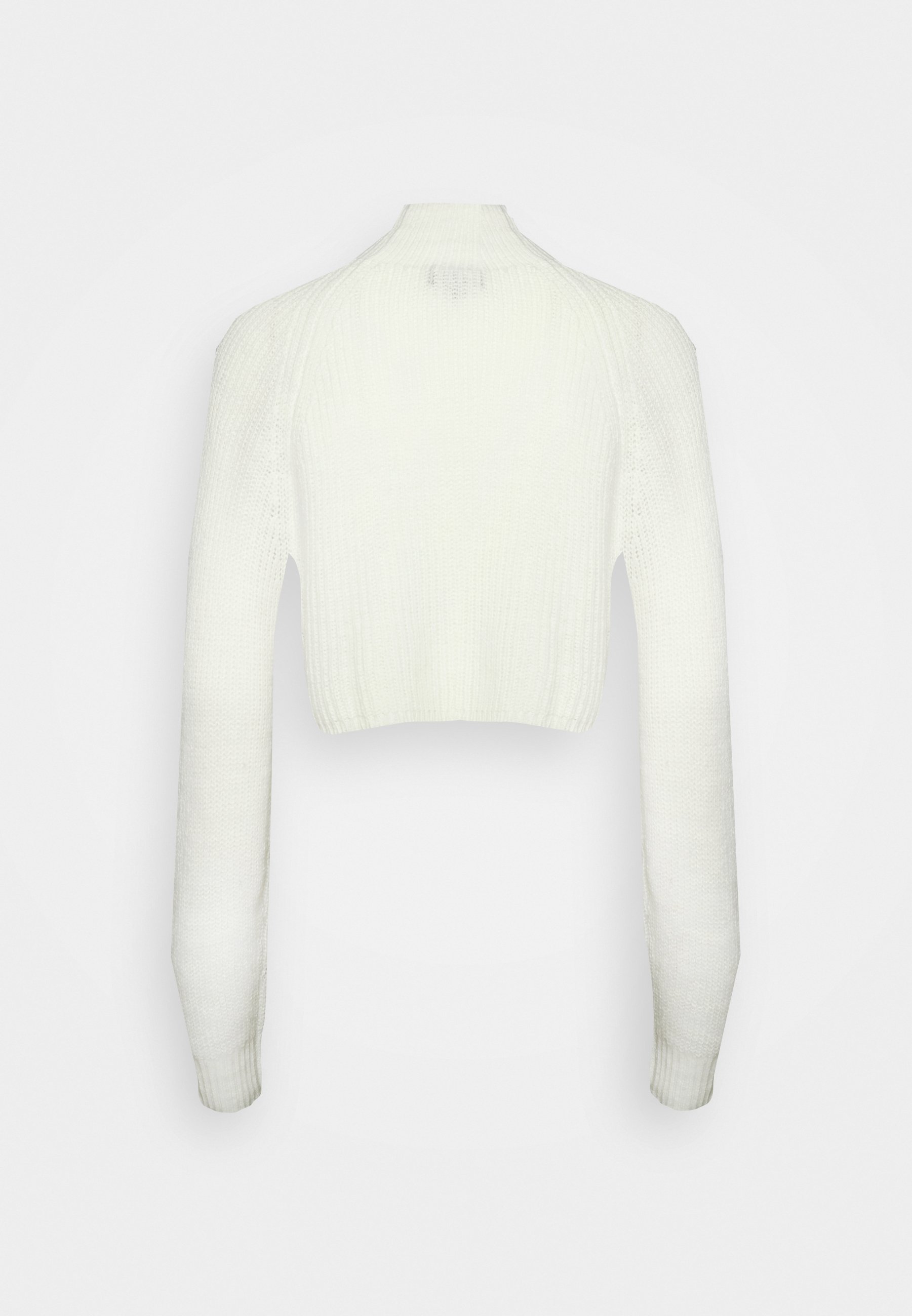 cropped jumper white