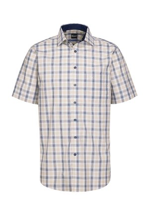 KENT KURZARM REGULAR FIT - Camicia - beige blue