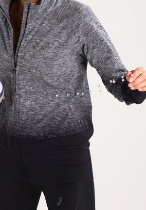 Zip-up sweatshirt - black