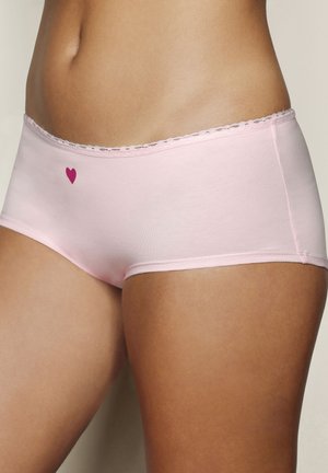 LASCANA, GIFTBOX LS PANTY LOVE X 5 PACK - Hipster - rot creme rosa