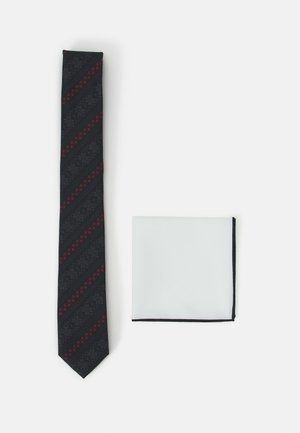 CHRISTMAS GIFT SET - Cravatta - black