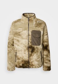 MOOR TIE DYE JACKET - Fleece jacket - khaki