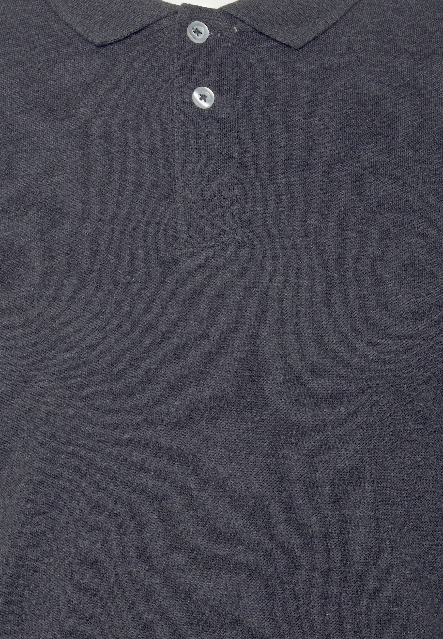 Pier One Poloshirt - dark grey melange/donkergrijs gemêleerd - Zalando.nl