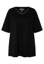 Ulla Popken T-shirt basic - dark blue/blu scuro - (Second hand