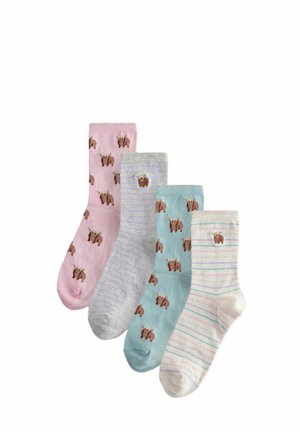 4 PACK - Socks - pink