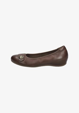 Josef Seibel Ballerina's - cognac