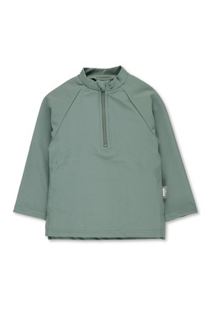 LANGARM-UNI - Rash vest - dunkelgrün