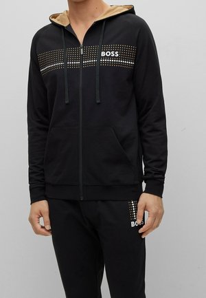 Zip-up sweatshirt - black