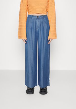 Trousers - blue denim