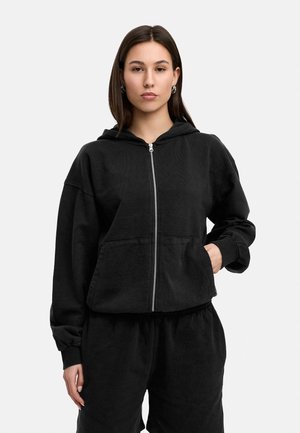 One Redox Zip-up sweatshirt - black washed