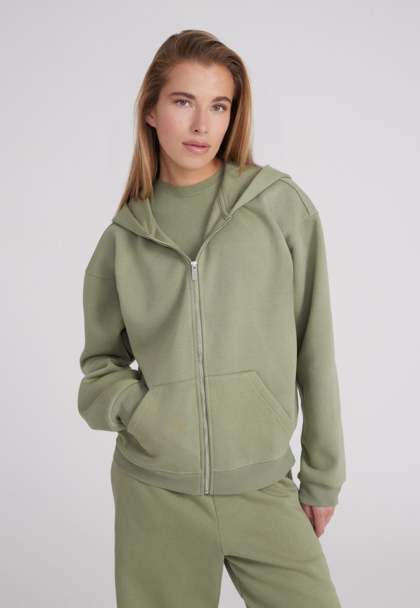 Sweatjacke - olive