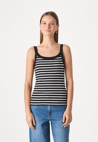 GAP MOD RIB  - Top - black/white