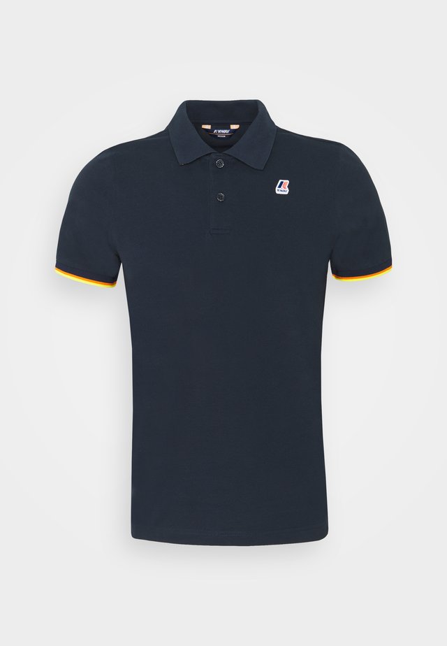 VINCENT CONTRAST STRETCH UNISEX - Piké - blue depth