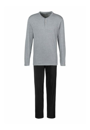 s.Oliver SET - Conjunto de pijama - grau meliert schwarz