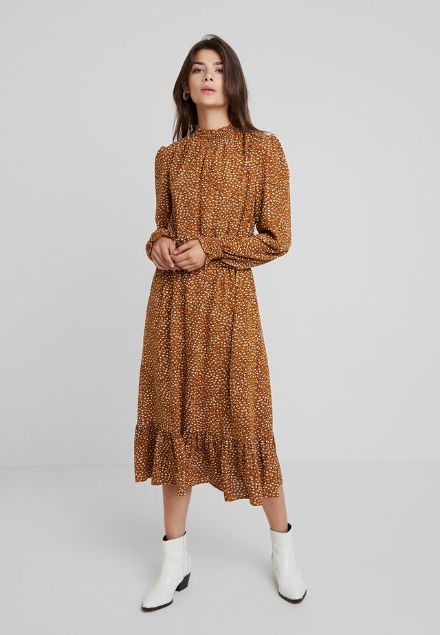 LOI -DOUBLESPOT - Vestido informal - mustard