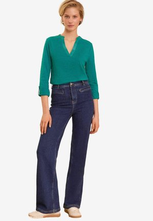 Langarmshirt - teal blue