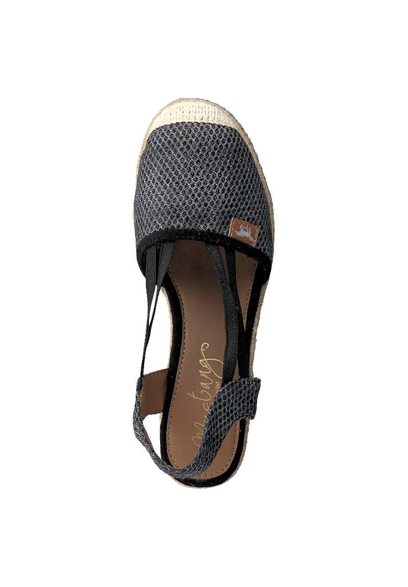 Damen Sneaker | Mustang Keilsandalette schwarz - QY92903 Damen Sneaker | Mustang Keilsandalette schwarz - QY92903
