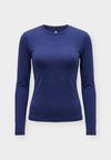 ESSENTIAL TRAINING LONG SLEEVE FITTED SPORTS TOP - Μπλούζα με μακριά μανίκια - dark blue