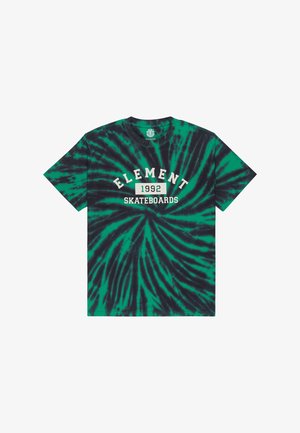 Element, HOME TEAM - T-shirt con stampa - green black