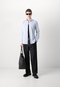 Calvin Klein STRIPE SLIM - Επίσημο πουκάμισο - vista blue