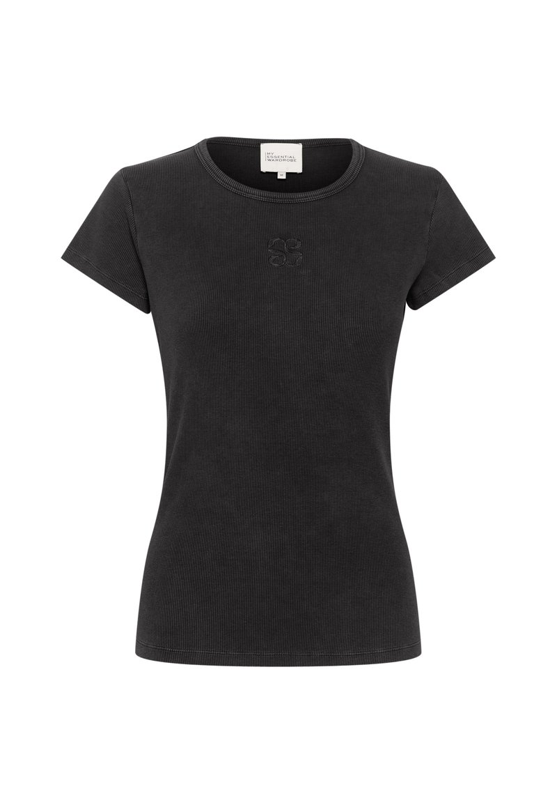 My Essential Wardrobe T-shirt basic zwart