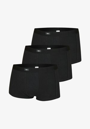 H.I.S 3ER PACK - Kurze Boxershorts - schwarz