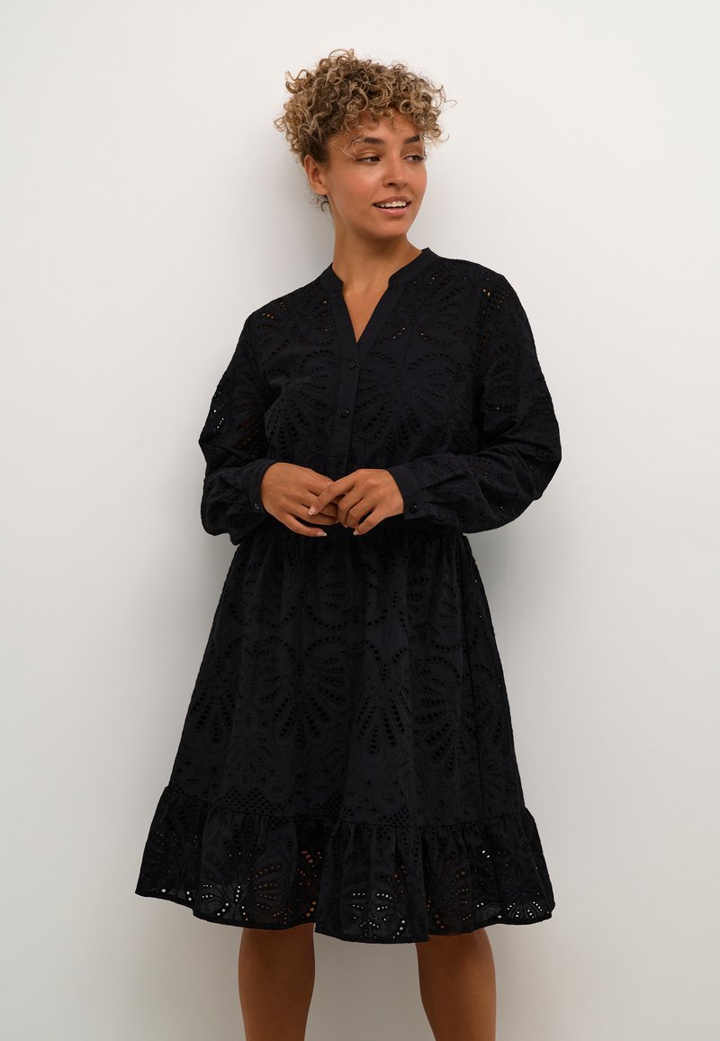 Cream CRDIANA BRODERY ANGLAIS Robe de soirée pitch black/noir
