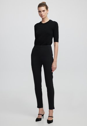 Ipekyol SKINNY FIT - Stoffhose - black