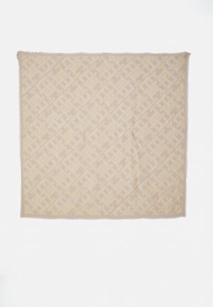 MONOGRAM SQUARE - Fulardi - beige