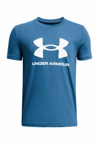 Under Armour - SPORTSTYLE SS - Sports T-shirt - photon blue Thumbnail Image 1