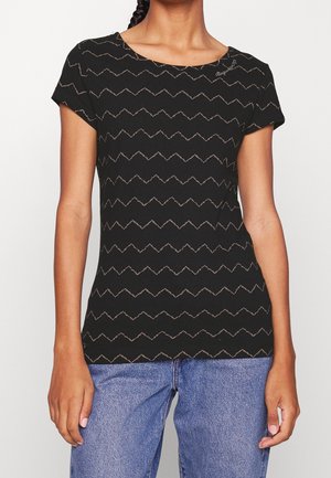 T-shirt print - black
