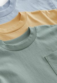Next 3 PACK  - REGULAR FIT - Jednoduché tričko - blue yellow