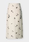 SKIRT - Φούστα σε γραμμή Α - oatmeal