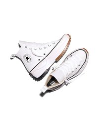 Converse RUN STAR HIKE - Sneakers hoog - white/black