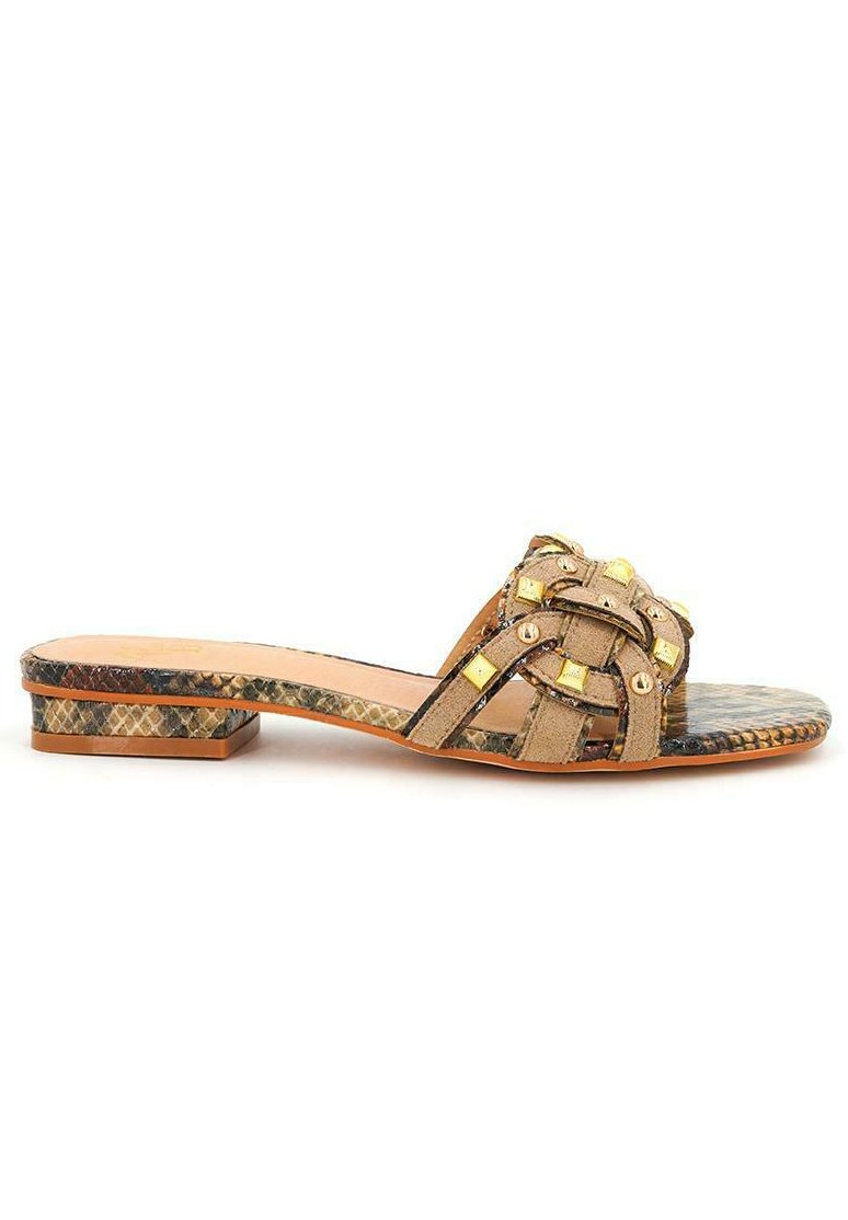 Alma en Pena ENOLA - Sandalias planas - sand/tierra - Zalando.es